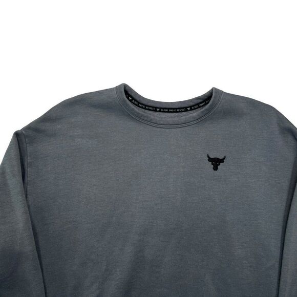 Under Armour Women's Project Rock Collection Blood Sweat Respect Sweatshirt - Picture 3 of 9